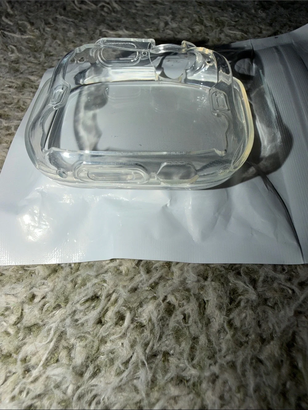 Clear Replacement Protective Case for Smartwatch - Transparent